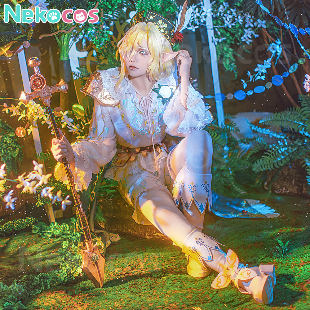 【Nekocos】Game Identity V Cosplay Grave Keeper Half-Elf Knight Cosplay Costume | Custom-Tailor
