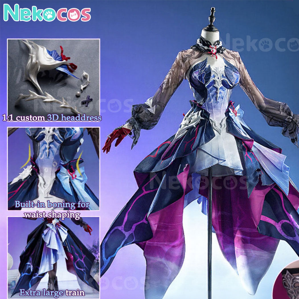 【Nekocos】Game Honkai: Star Rail cosplay Helektra cosplay costume Premium Edition | In Stock