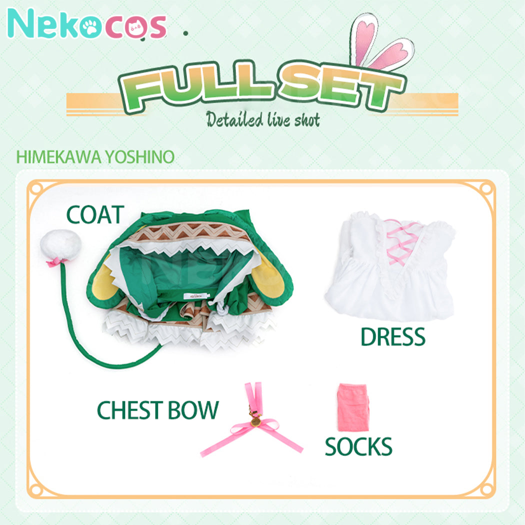 【Nekocos】Anime Date A Live Cosplay Himekawa Yoshino Cosplay Costume | In Stock
