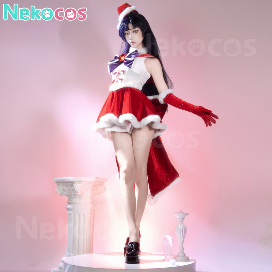 【Nekocos】Anime Cosplay Rei Hino Christmas Cosplay Costume | Custom-Tailor