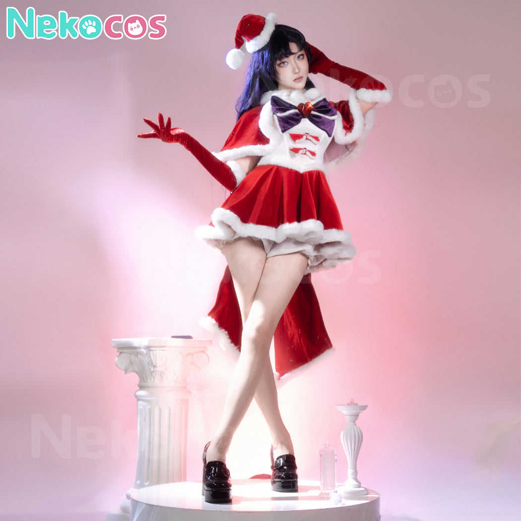 【Nekocos】Anime Cosplay Rei Hino Christmas Cosplay Costume | Custom-Tailor