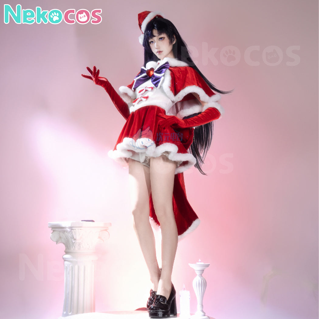 【Nekocos】Anime Cosplay Rei Hino Christmas Cosplay Costume | Custom-Tailor