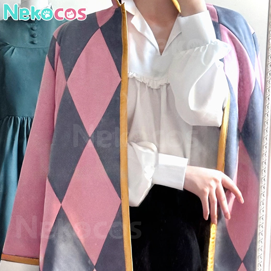 【Nekocos】Anime Howl's Moving Castle Cosplay Howl Cosplay Costume Premium Edition | Custom-Tailor