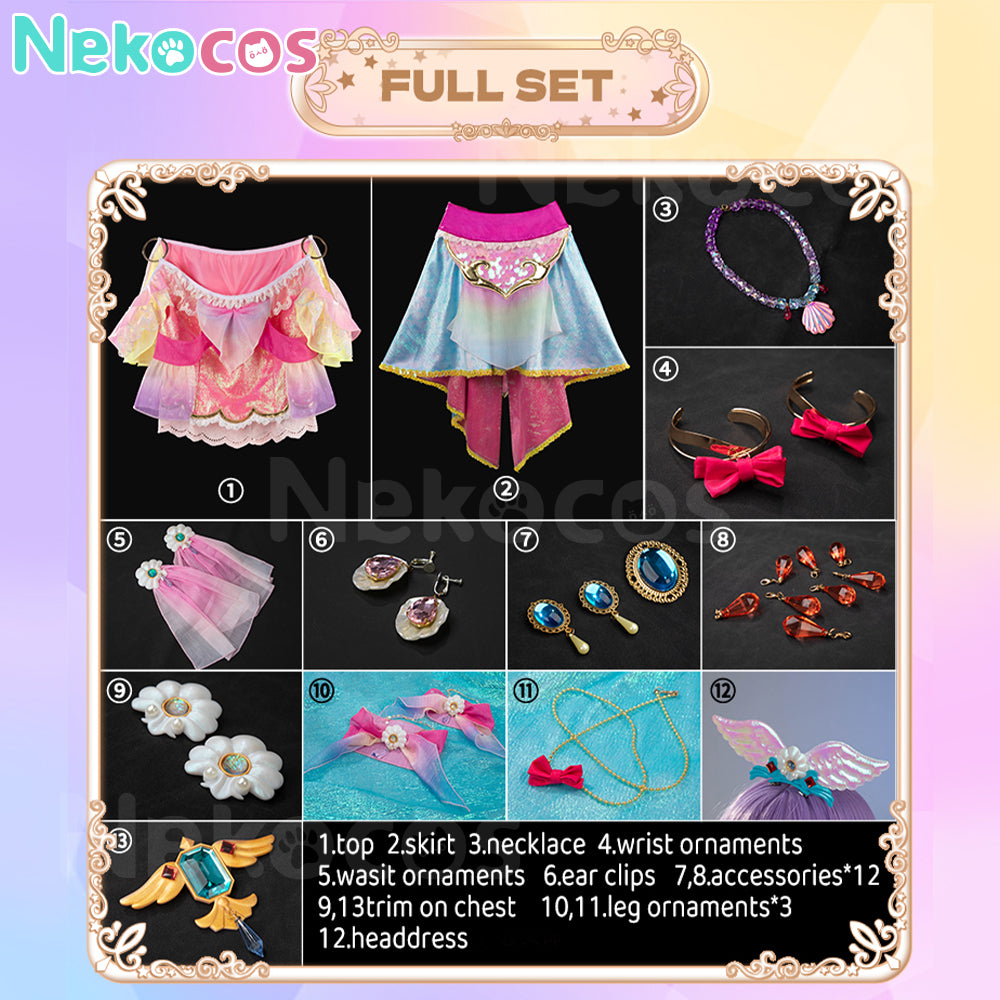 【Nekocos】Anime Aikatsu! Cosplay Ichigo Hoshimiya Cosplay Costume | Pre-Sale