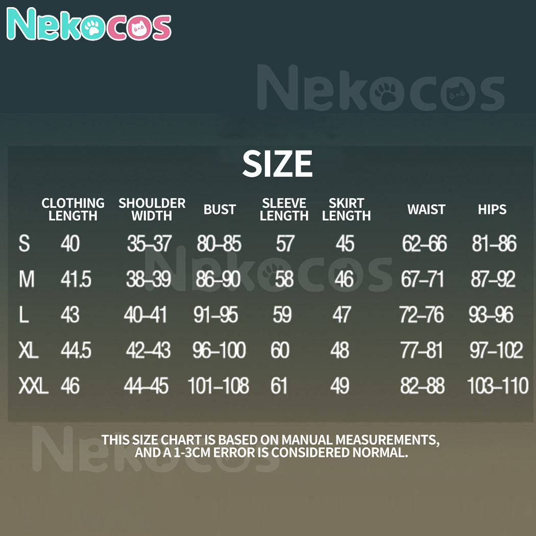 【Nekocos】Anime Ieiri Shoko Cosplay Costume | In Stock