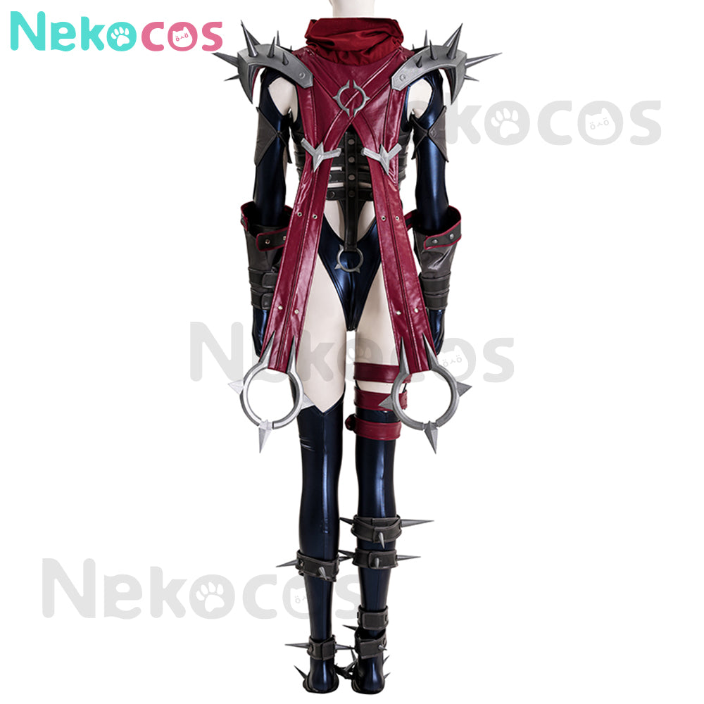 【Nekocos】Game Rivals Invisible Woman Susan Storm Malice Cosplay Costume | Custom-Tailor
