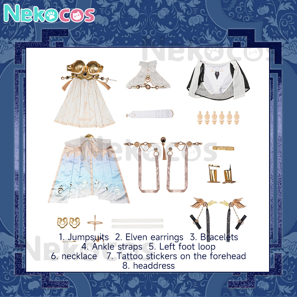 【Nekocos】Game Wuthering Waves Cosplay Luno Cosplay Costume | Pre-Sale