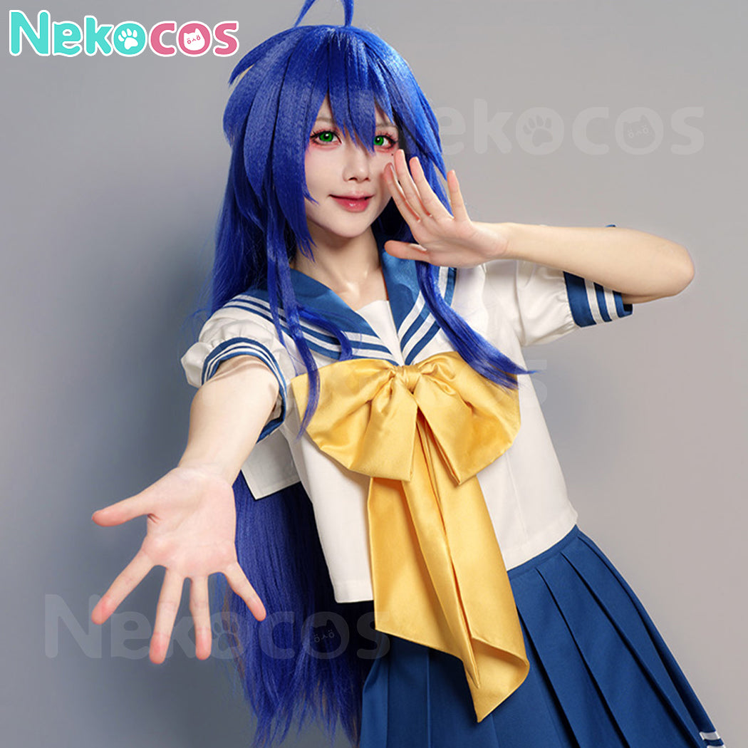 【Nekocos】Anime Lucky Star Cosplay Konata Izumi Kagami Hiiragi Cosplay Costume | In Stock