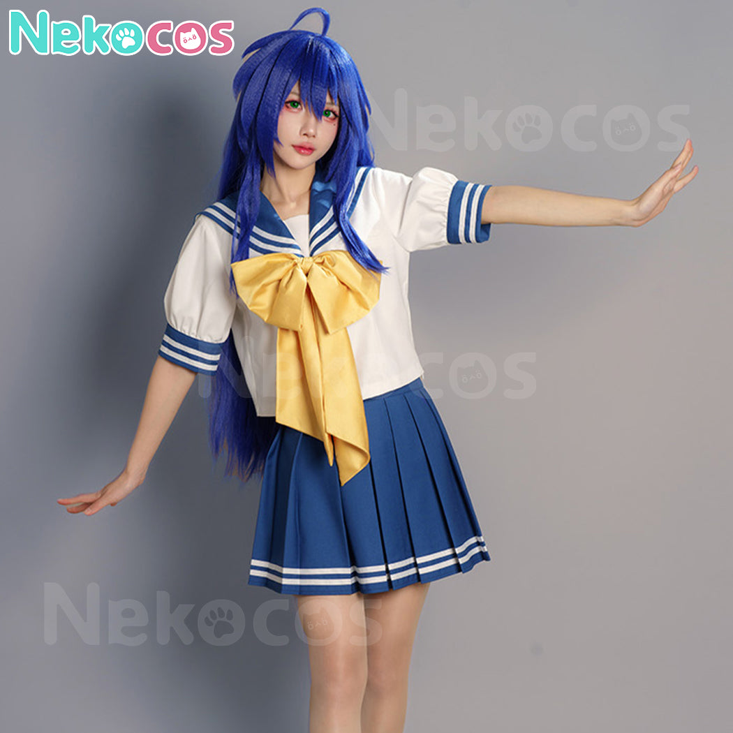【Nekocos】Anime Lucky Star Cosplay Konata Izumi Kagami Hiiragi Cosplay Costume | In Stock
