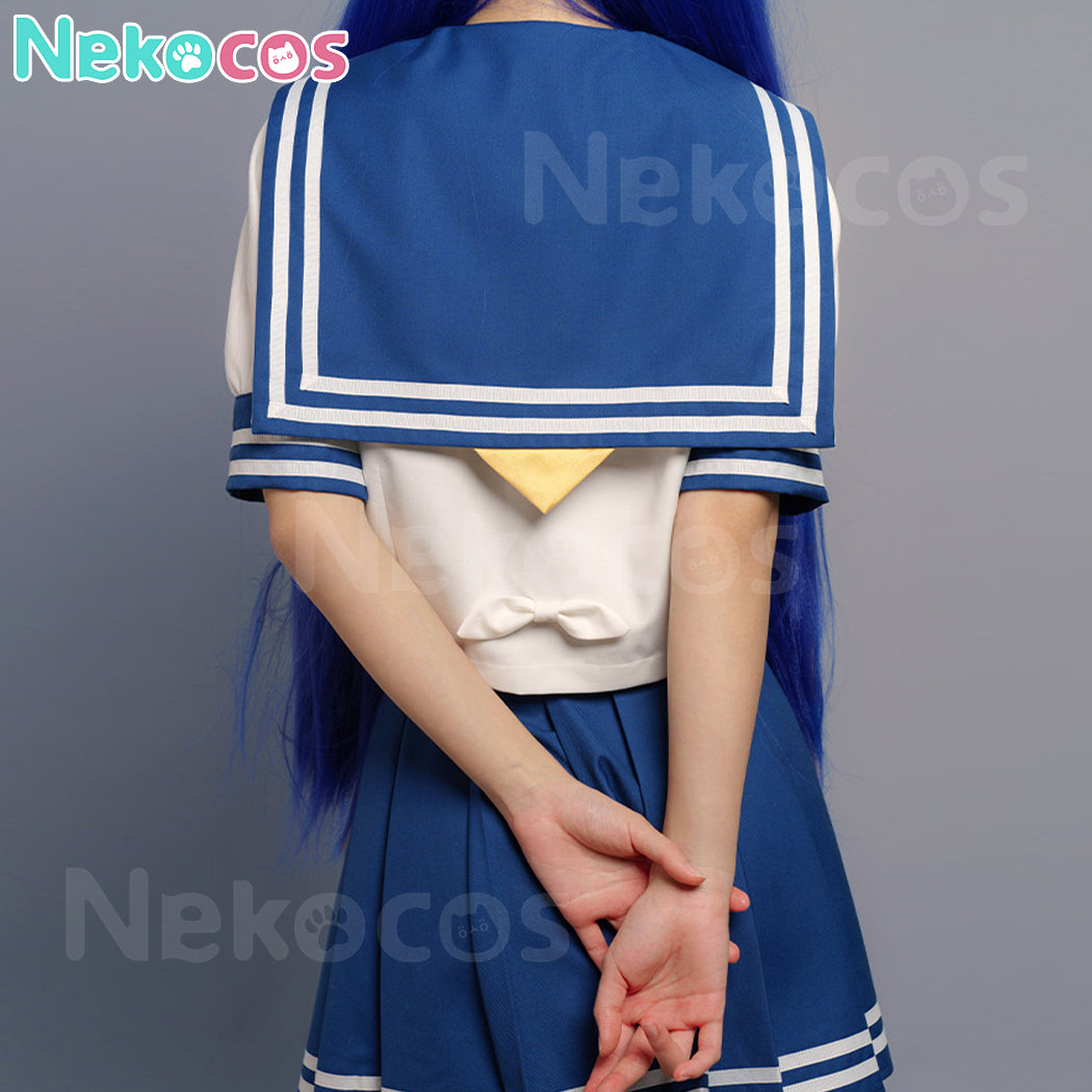 【Nekocos】Anime Lucky Star Cosplay Konata Izumi Kagami Hiiragi Cosplay Costume | In Stock