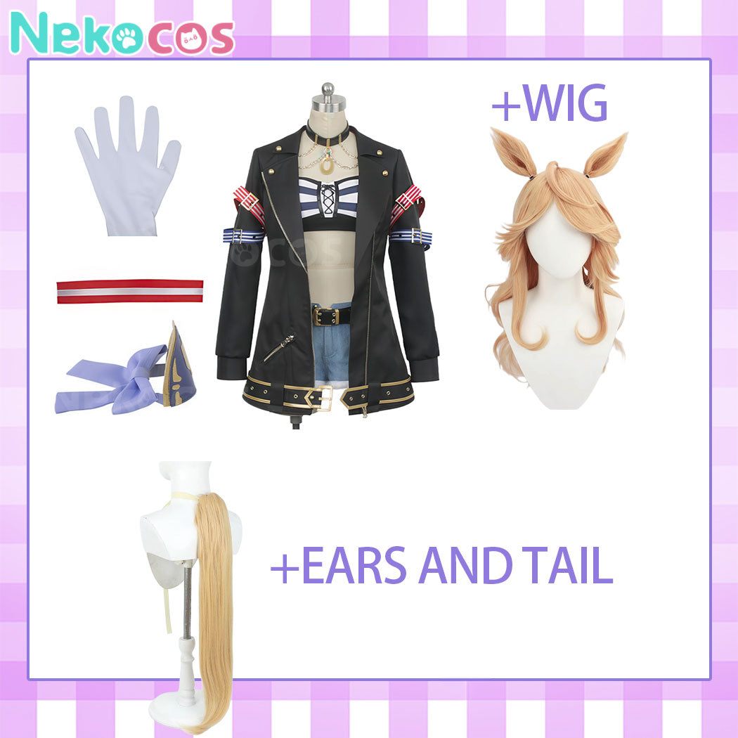 【Nekocos】Game Uma Musume Pretty Derby Cosplay Gold City Cosplay Costume | Custom-Tailor