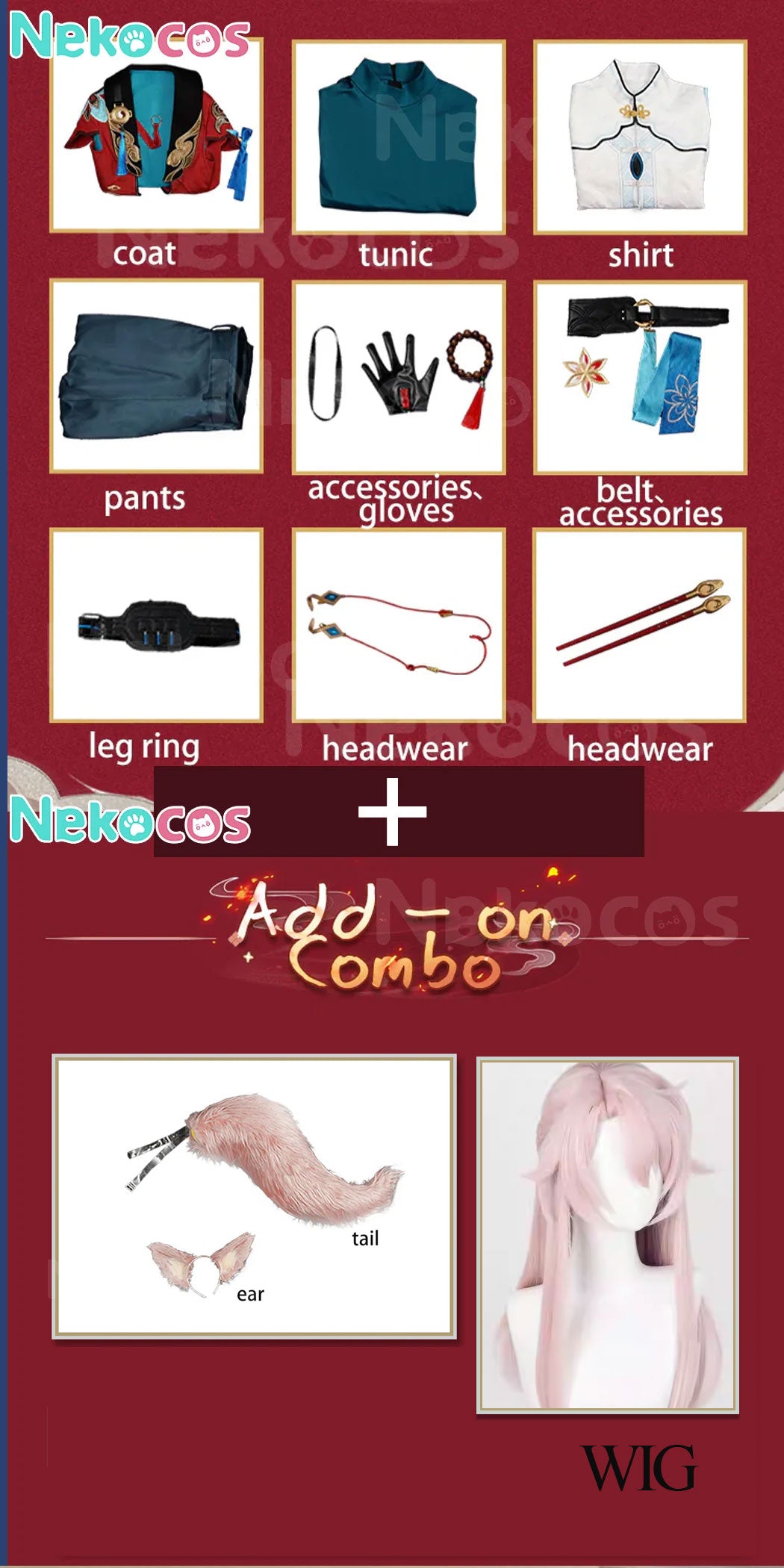 【Nekocos】Game Honkai: Star Rail Cosplay Jiaoqiu Cosplay Costume Premium Edition | In Stock