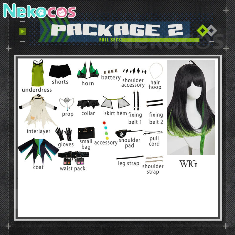 【Nekocos】Game Arknights Cosplay Mon3tr Cosplay Costume Premium Edition | In Stock
