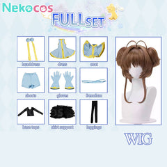 【Nekocos】Anime Cardcaptor Sakura Cosplay Kinomoto Sakura Dating Cosplay Costume Premium Edition | Custom-TailorAnime,Cardcaptor Sakura,Costume