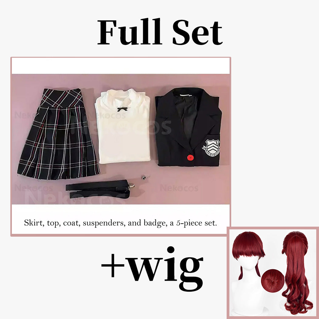 【Nekocos】Game Cosplay Kasumi Yoshizawa Shujin Academy Cosplay Costume