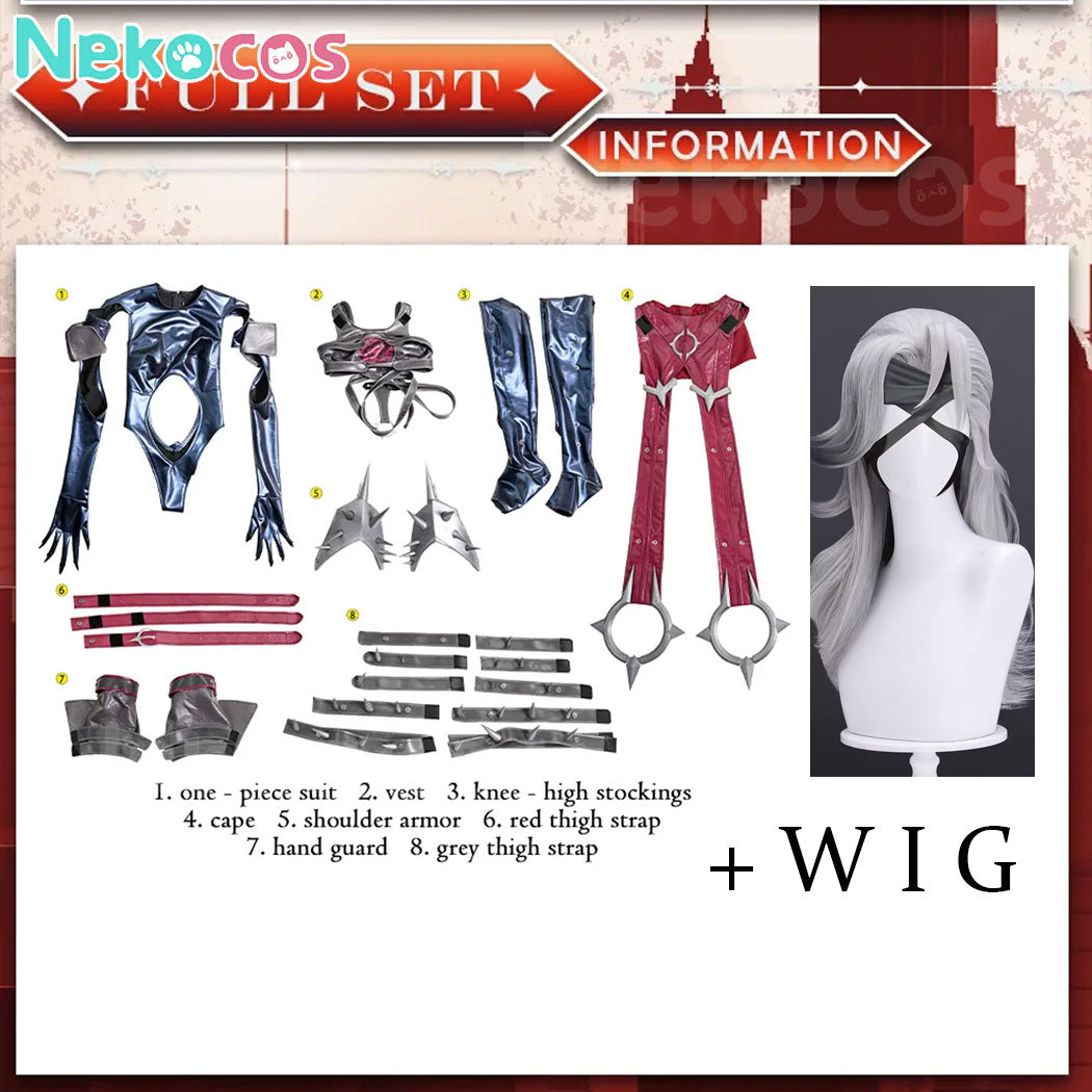 【Nekocos】Game Rivals Invisible Woman Susan Storm Malice Cosplay Costume | Custom-Tailor