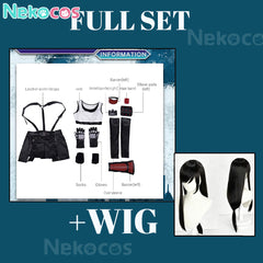 【Nekocos】Game Cosplay Remake Tifa Cosplay Costume | Custom-TailorCostume,Final Fantasy VII,Game