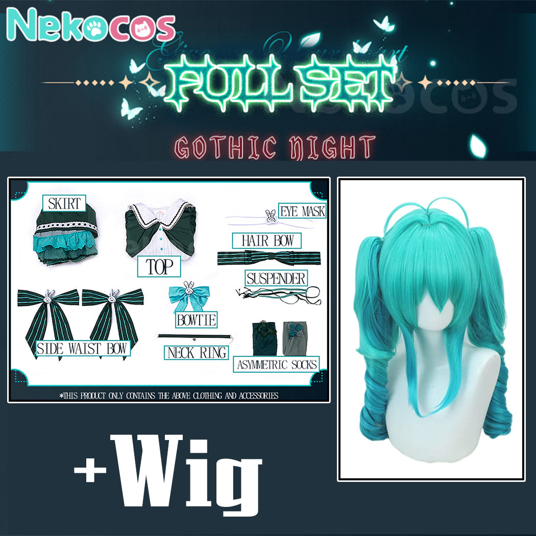 Hatsune Miku Gothic Cosplay Costume - In Stock NowCostume,Hatsune Miku