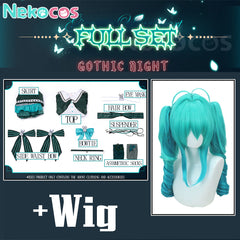 Hatsune Miku Gothic Cosplay Costume - In Stock NowCostume,Hatsune Miku