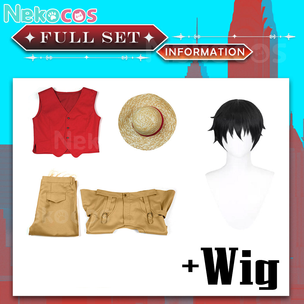 Custom Monkey D. Luffy Cosplay Costume