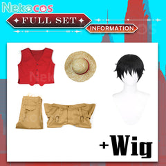 Custom Monkey D. Luffy Cosplay Costume | Perfect for FansCostume,Game
