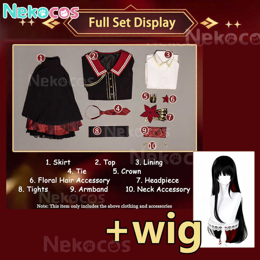 Nikaidou Hiro Cosplay Costume - Magical Girl Outfit In StockCostume,Game,Magical Girl Witch Trials