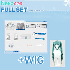Snow Miku Cosplay Costume - Premium Edition Custom-TailorCostume,Game
