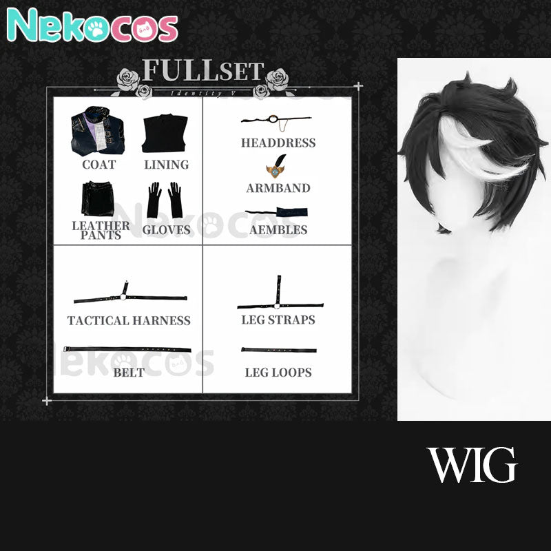 【Nekocos】Game Identity V Cosplay Seer (Eli Clark) skin Noir Cosplay Costume Premium Edition | Custom-Tailor