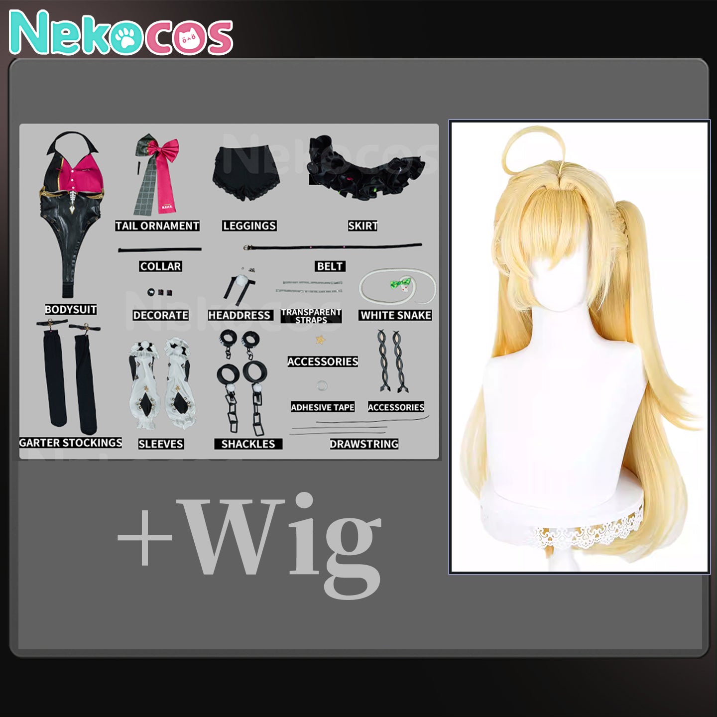 【Nekocos】Game Zenless Zone Zero Cissia Cosplay Costume Premium Edition | Custom-Tailor