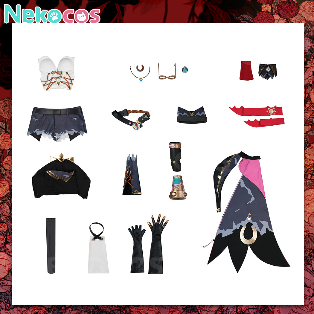 【Nekocos】Game Genshin Impact  Cosplay Jahoda Cosplay Costume Premium Edition | Custom-Tailor