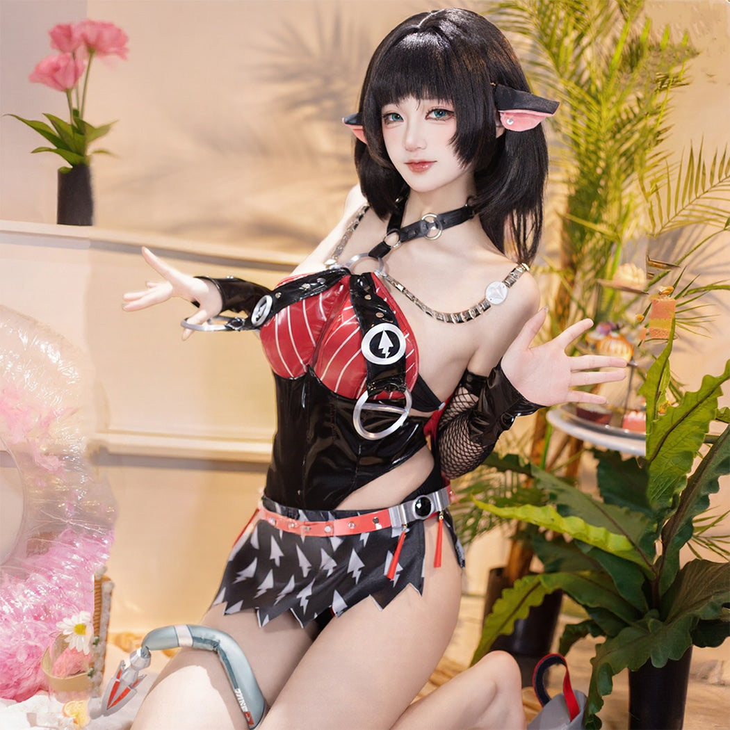 【Nekocos】Game Zenless Zone Zero Cosplay Jane Doe Nocturne of Light Cosplay Costume Premium Edition | In Stock