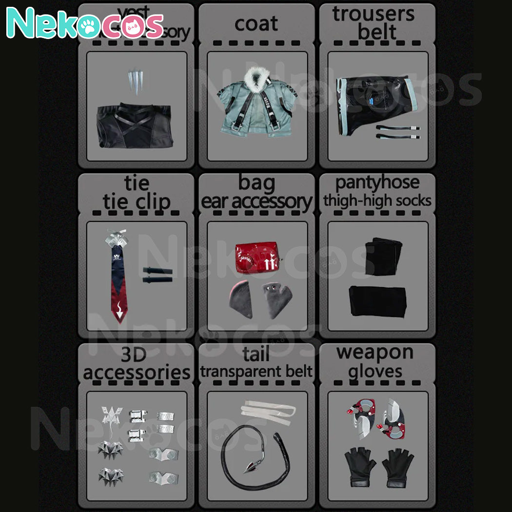 【Auf Lager】Spiel Zenless Zone Zero Cosplay Jane Doe Cosplay Kostüm Premium Edition