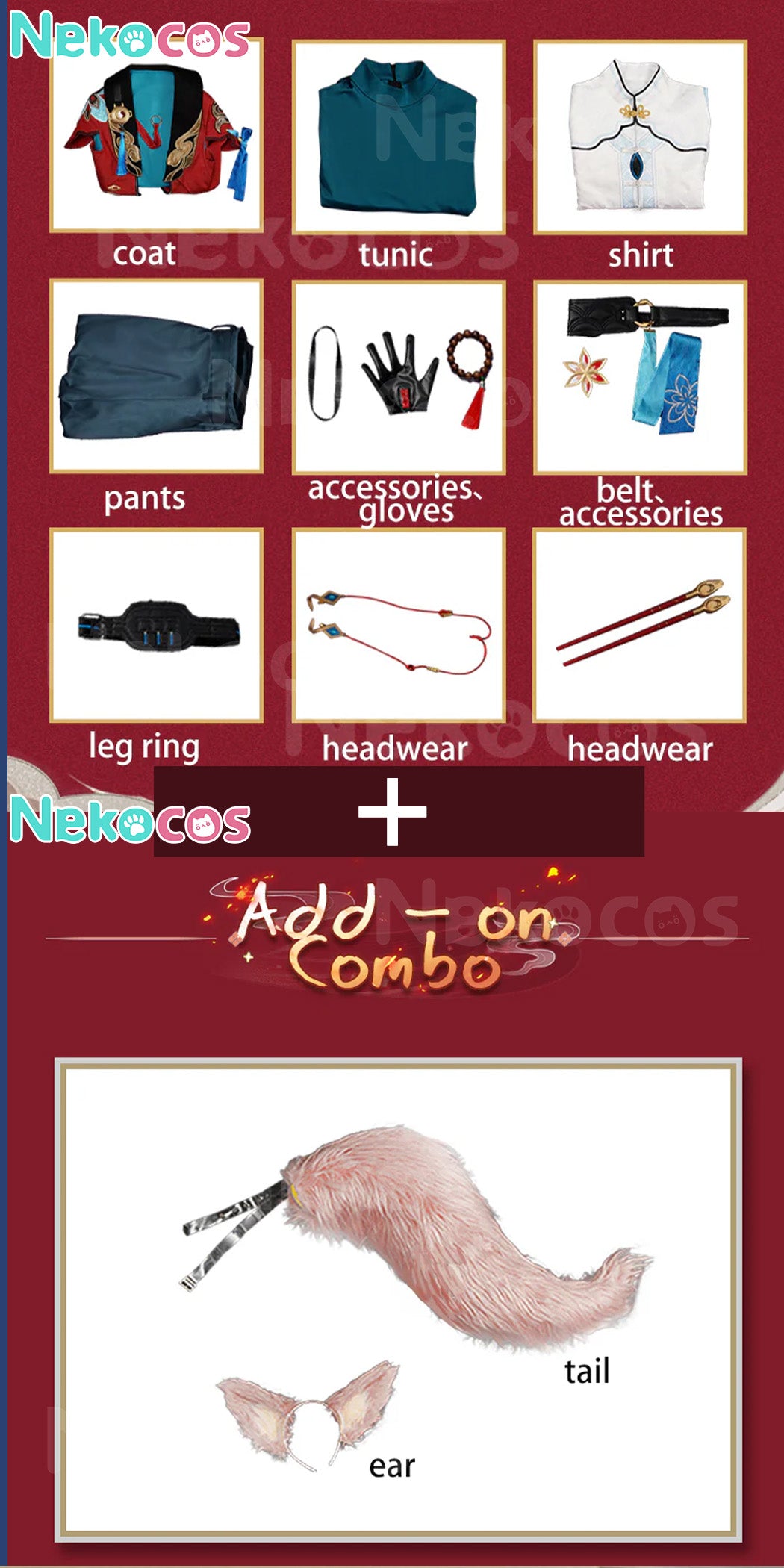 【Nekocos】Game Honkai: Star Rail Cosplay Jiaoqiu Cosplay Costume Premium Edition | In Stock