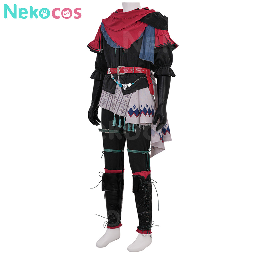 【Nekocos】Movie Cosplay Costume Halloween Cape Standard Collar Custom Christmas Cosplay Costume | Custom-Tailor