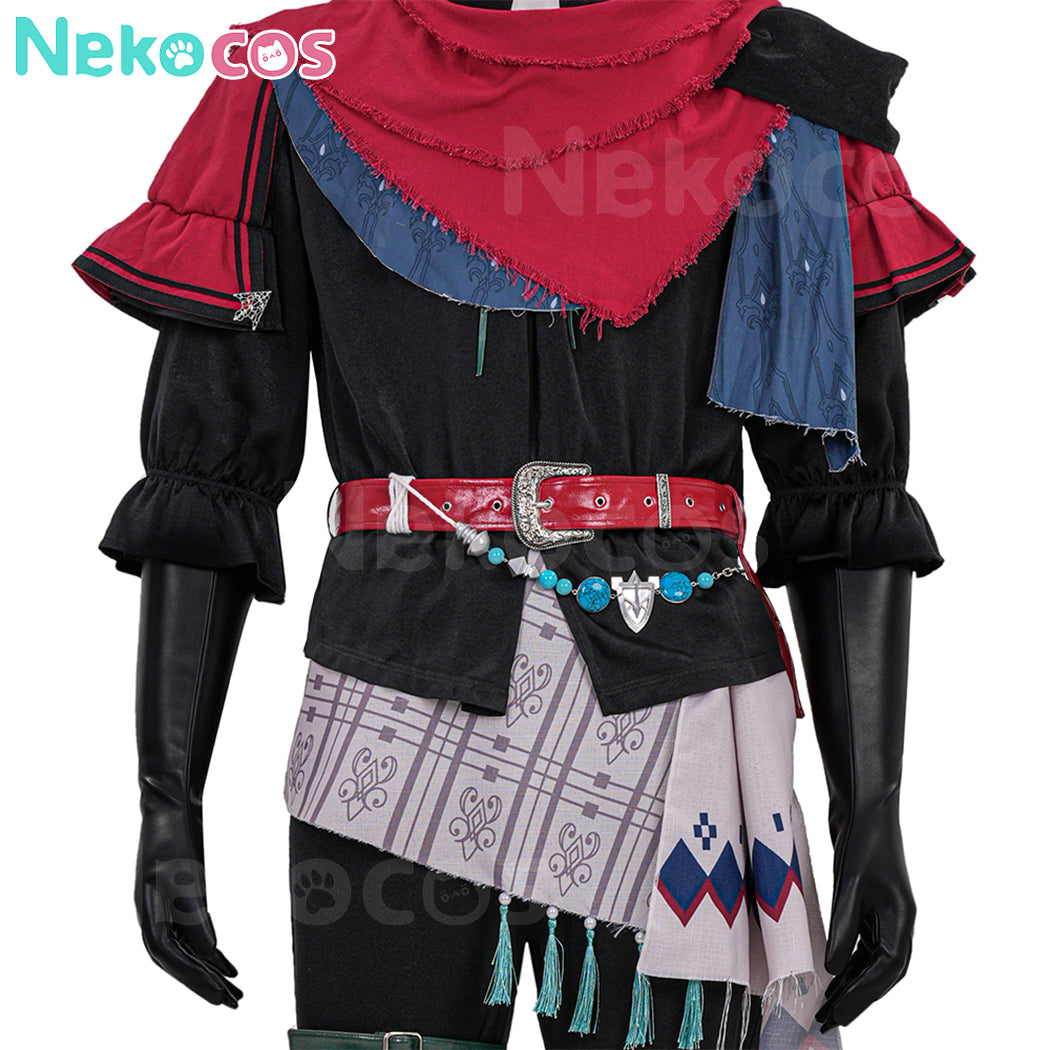 【Nekocos】Movie Cosplay Costume Halloween Cape Standard Collar Custom Christmas Cosplay Costume | Custom-Tailor