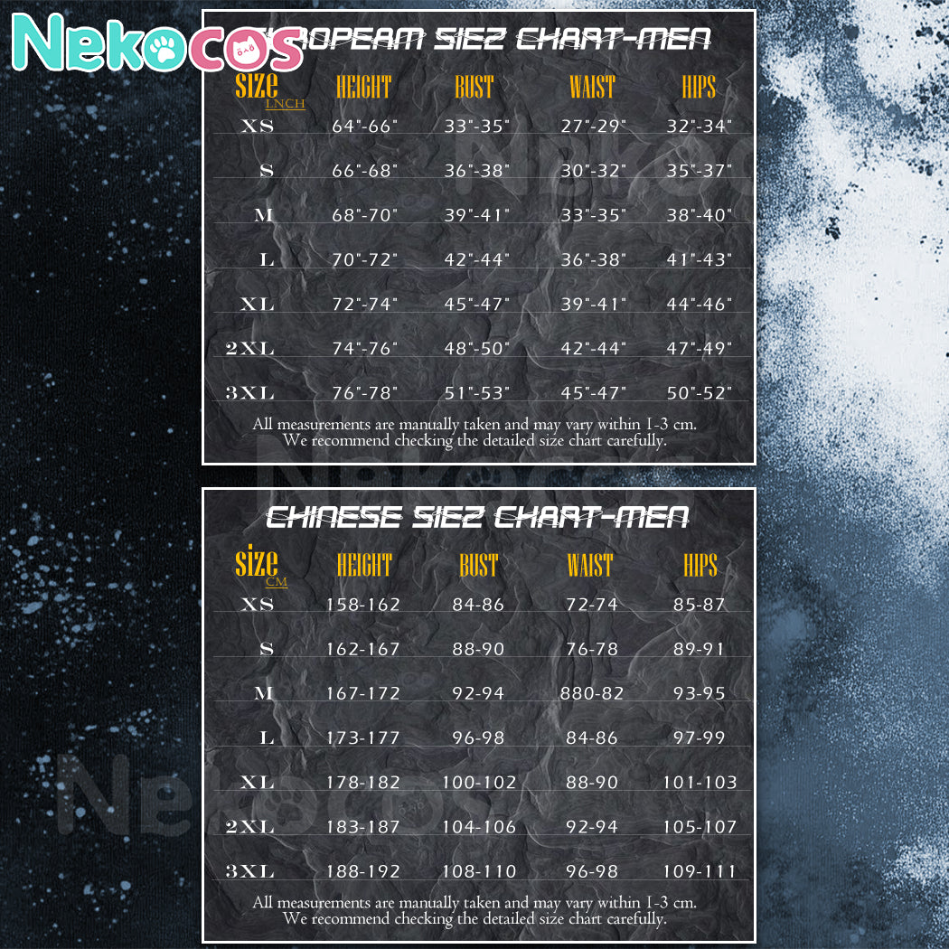 【Nekocos】Movie Cosplay Costume Halloween Cape Standard Collar Custom Christmas Cosplay Costume | Custom-Tailor