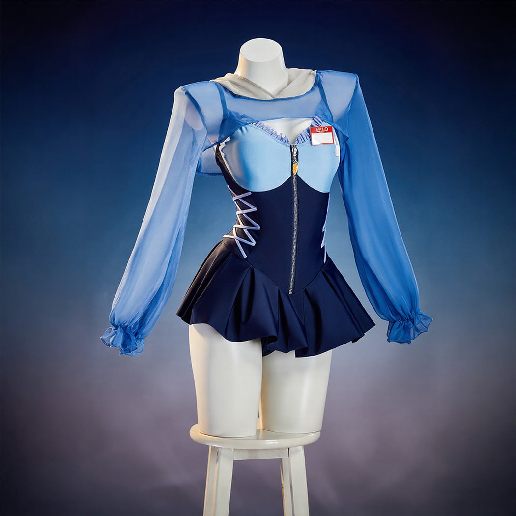 【Nekocos】Movie Cosplay Judy Hopps Swimsuit Cosplay Costume | Custom-Tailor