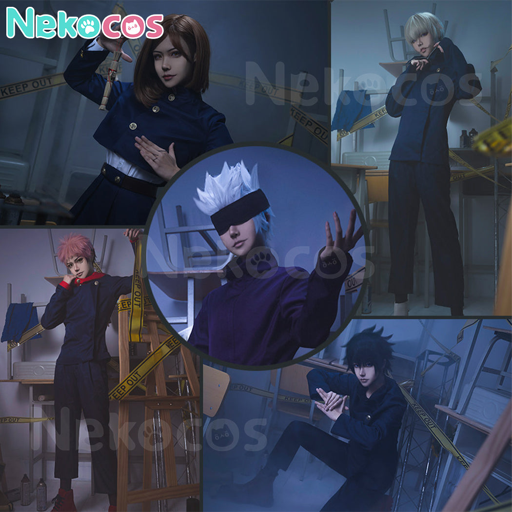 【Nekocos】Anime Cosplay Nobara Kugisaki/Megumi Fushiguro/Toge Inumaki/Yuji Itadori/Satoru Gojo Cosplay Costume | In Stock