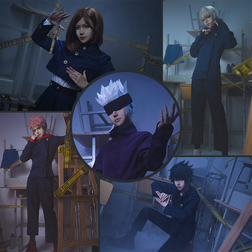【Nekocos】Anime Cosplay Nobara Kugisaki/Megumi Fushiguro/Toge Inumaki/Yuji Itadori/Satoru Gojo Cosplay Costume | In Stock