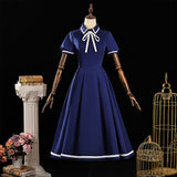 【Nekocos】Anime Cardcaptor Sakura Cosplay Kinomoto Sakura Blue Cosplay Costume | In Stock