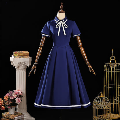 【Nekocos】Anime Cardcaptor Sakura Cosplay Kinomoto Sakura Blue Cosplay Costume | Pre-Sale