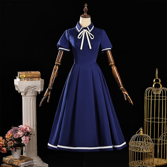 【Nekocos】Anime Cardcaptor Sakura Cosplay Kinomoto Sakura Blue Cosplay Costume | Pre-Sale