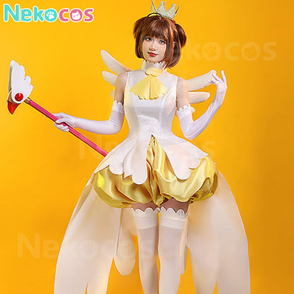【Nekocos】Anime Cardcaptor Sakura Cosplay Kinomoto Sakura Cosplay Costume | In Stock