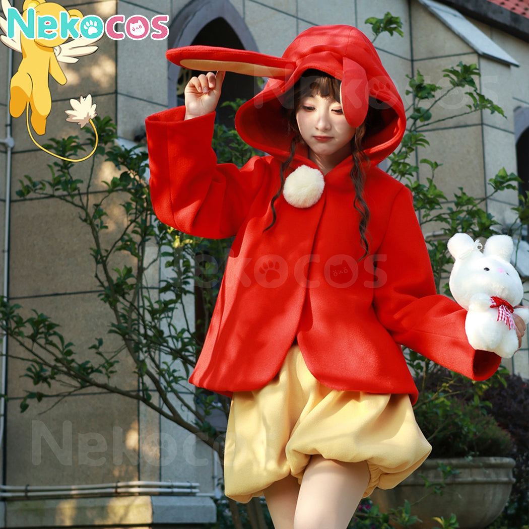 【Nekocos】Anime Cardcaptor Sakura Cosplay Kinomoto Sakura Rabbit Cosplay Costume | Custom-Tailor
