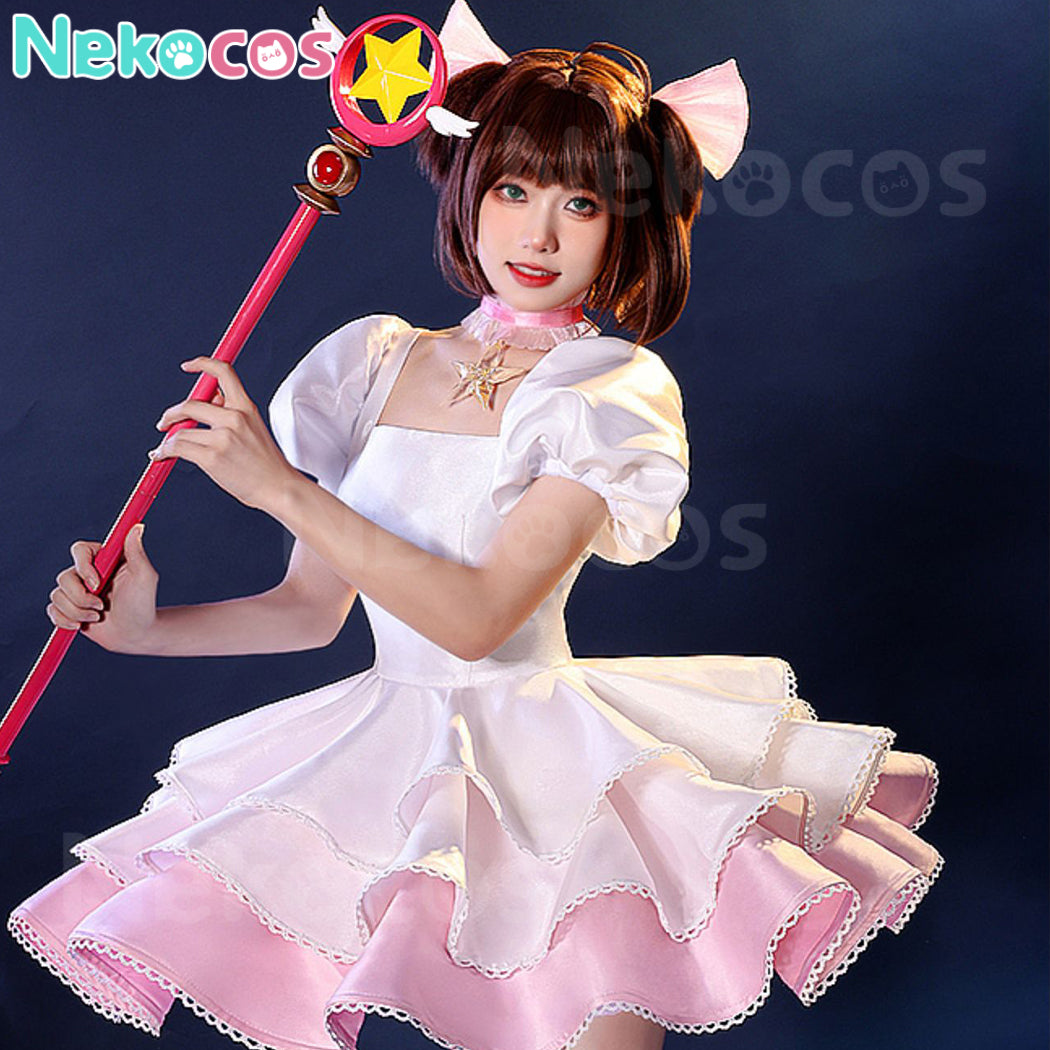 【Nekocos】Anime Cardcaptor Sakura Cosplay Kinomoto Sakura Cosplay Costume | In Stock