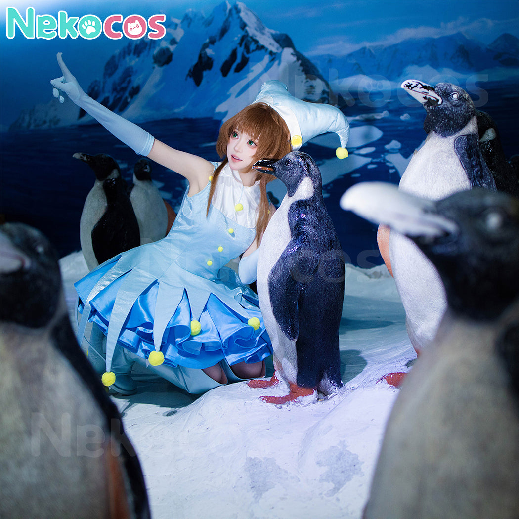 【Nekocos】Anime Cardcaptor Sakura Cosplay Kinomoto Sakura Cosplay Costume | In Stock