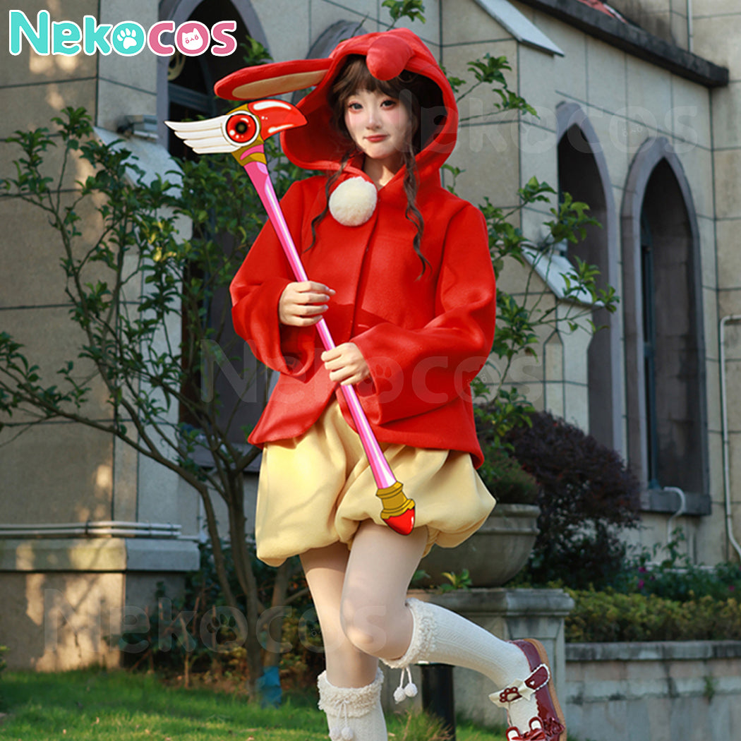 【Nekocos】Anime Cardcaptor Sakura Cosplay Kinomoto Sakura Rabbit Cosplay Costume | Custom-Tailor