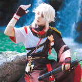 【Nekocos】Game Genshin Impact Cosplay Kaedehara Kazuha Cosplay Costume Premium Edition | In Stock