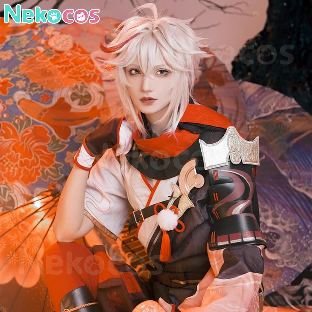 【Nekocos】Game Genshin Impact Cosplay Kaedehara Kazuha Cosplay Costume Premium Edition | In Stock