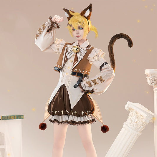 【Nekocos】Vocaloid Kagamine Rin & Len Cosplay Kagamine Len Cosplay Costume | Pre-Sale